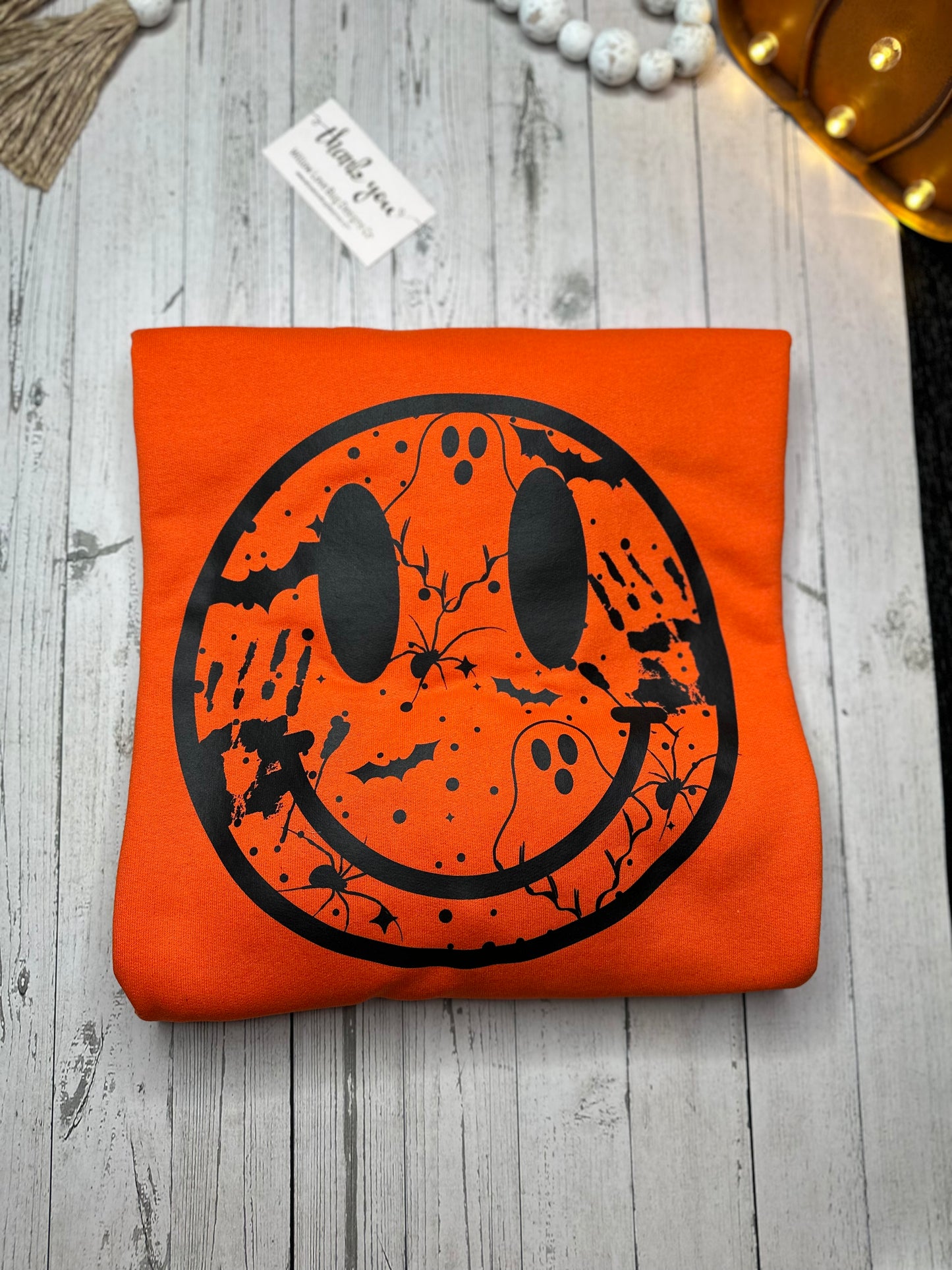Spooky Happy Face - Willow Love Bug Designs 