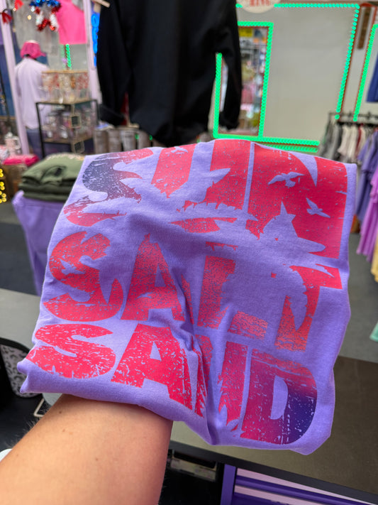 Sun Salt Sand Beach Tee, Comfort Colors tee