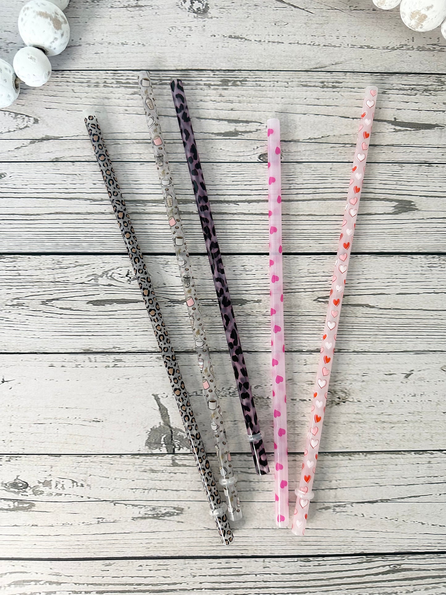 Reusable Plastic Straws - Willow Love Bug Designs 