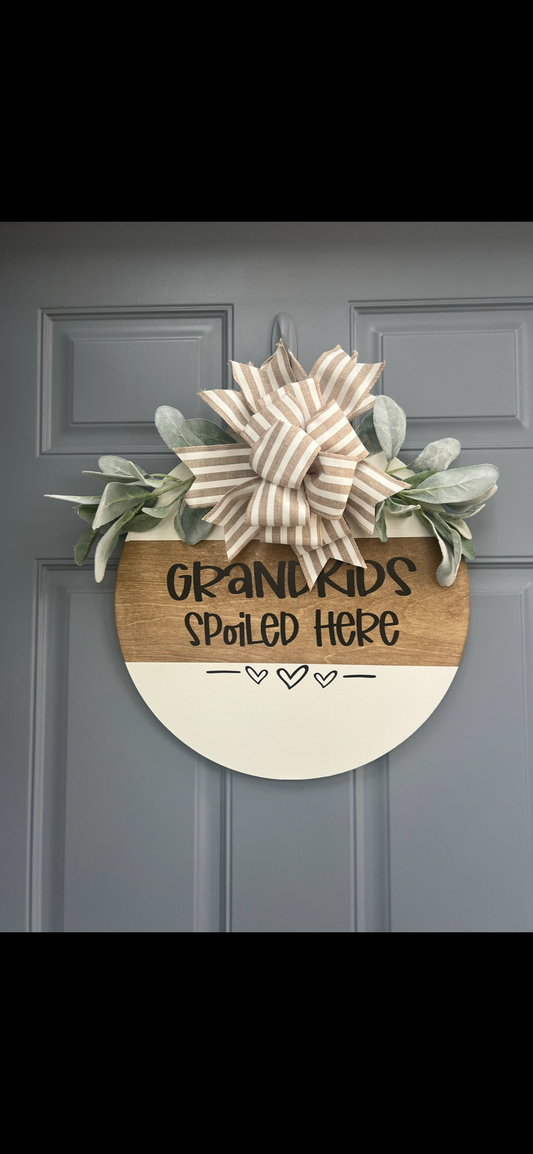 Grandkids Spoiled Here - Willow Love Bug Designs 