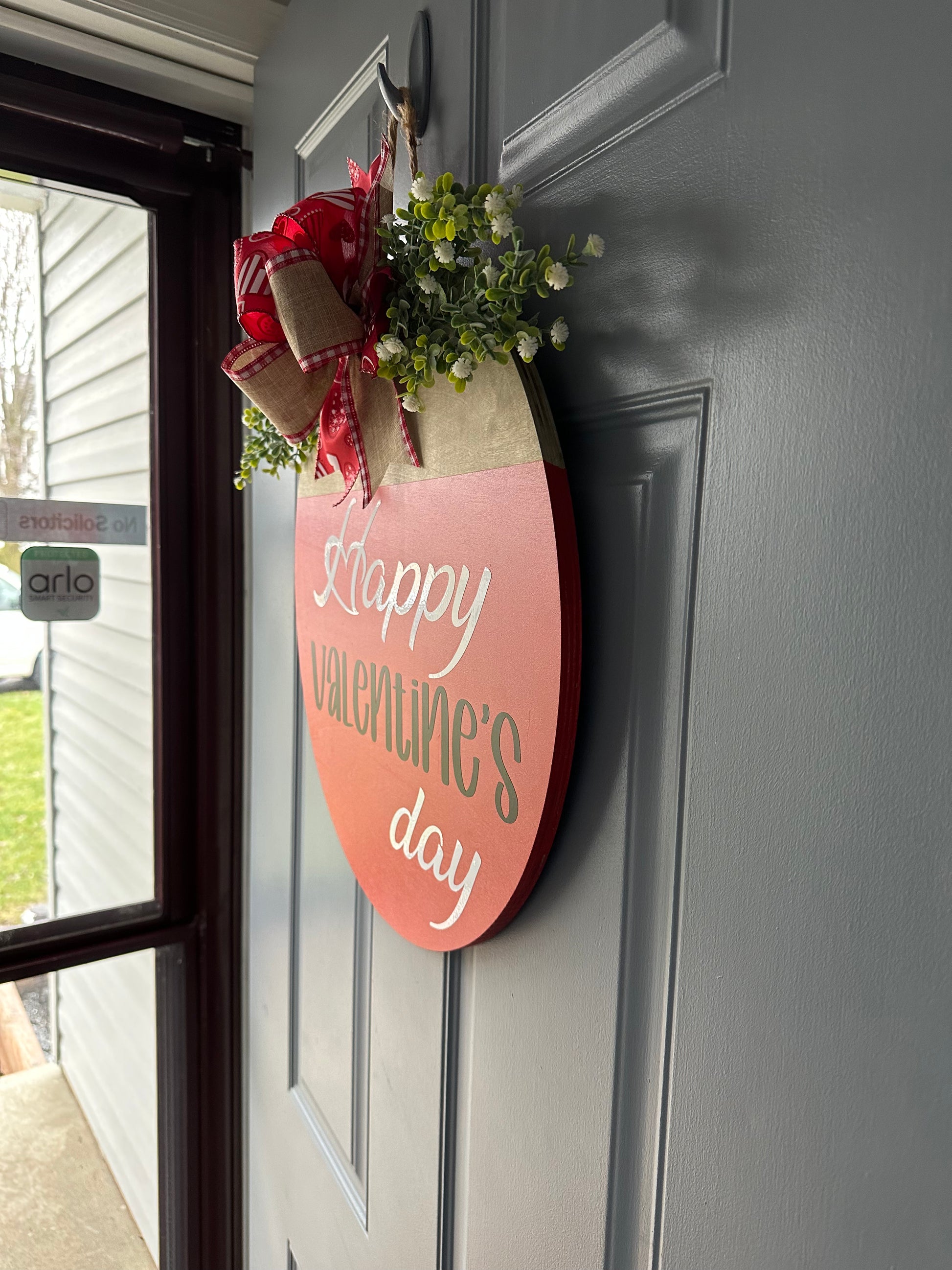 Valentines Day Door Hanger - Willow Love Bug Designs 