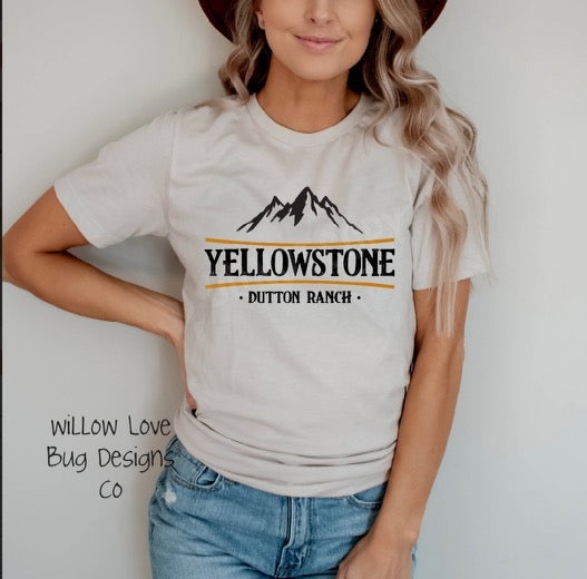 YS Ranch T-Shirt - Willow Love Bug Designs 